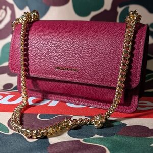 Michael Kors Claire Deep Red Large